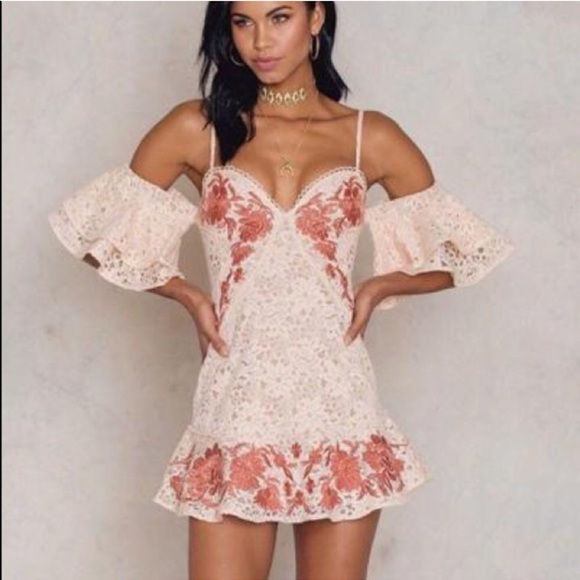 For Love and Lemons FL&L Matador Mini Dress Size L EUC - Picture 3 of 8